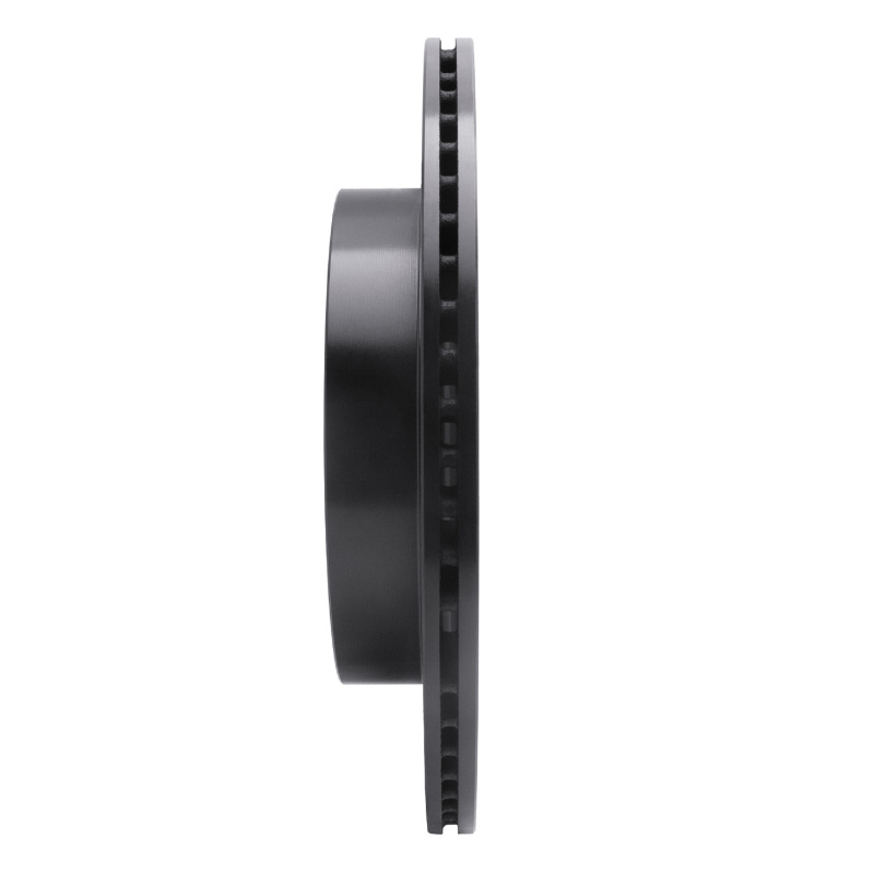 Land Rover Discovery Brake Rotor (1) - Rear Right - R1 Concepts - Drilled & Slotted - Black - `05-`16